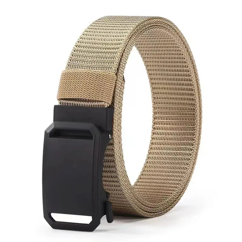 Men Belts Canvas Nylon Webbing Belt Fashion Casual Designer Unisex Belts High Quality Sports Military Strap Cargo Pants Belt