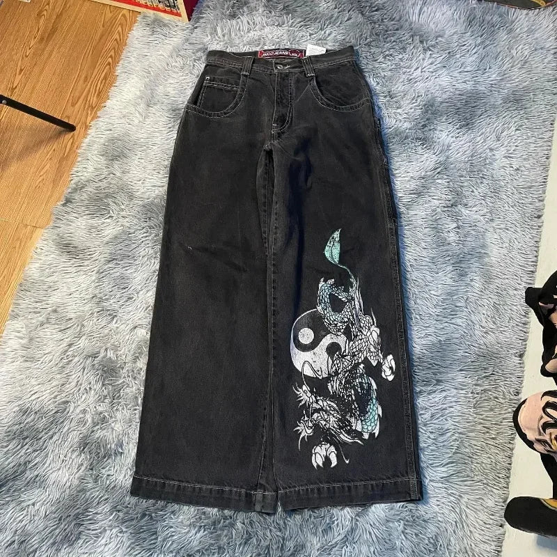 JNCO Baggy Jeans: Y2K Jeans Hip Hop