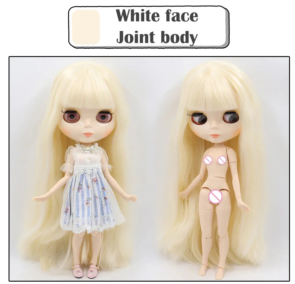 ICY DBS Blyth Doll White Skin Joint Body 1/6 BJD Special Price OB24 Toy Gift