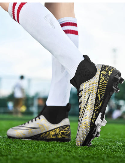 Men Outdoor FG/TF Football Boots Futsal Professional Unisex Soccer Shoes