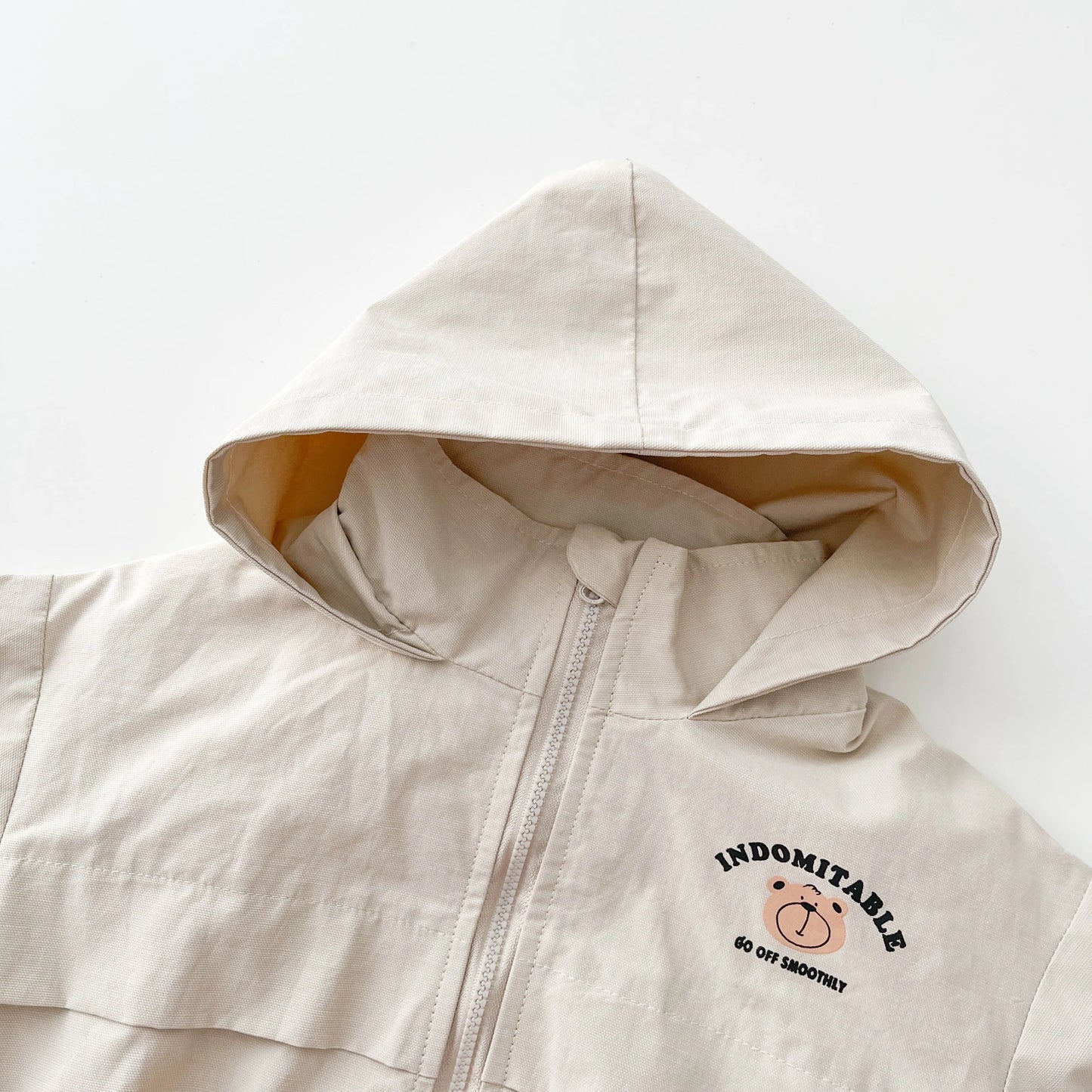 Spring And Autumn Baby Boys And Girls Coat Striped Hardshell Hoodie Korean Version Of Fashion Soft Thick Casual Clothes
