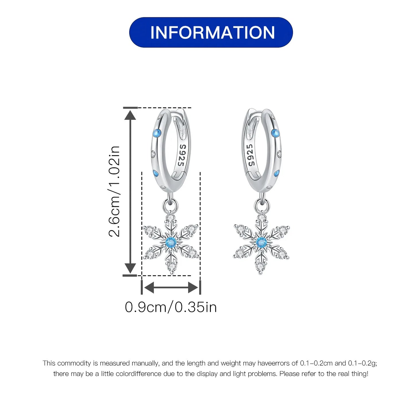 PANPOKI 925 Sterling Silver Multi Layer Starry Tassel Drop Earrings Women Earrings Charm Trend Versatile Party Jewelry Gifts