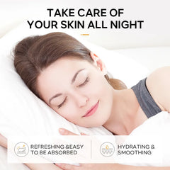 7pcs Moisturizing Facial Mask Hydrating Sleeping Face Sheet Masks Repairing & Nourishing Night Face Mask Skin Care