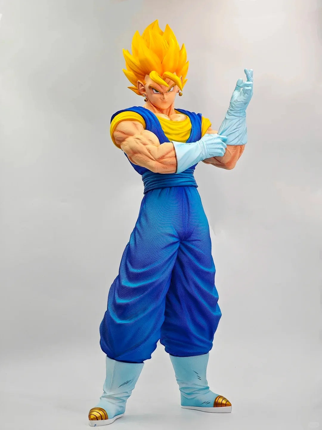 Dragon Ball JT2% 50cm Double Kings Vegetto Gogeta Gk Figures Model Kit Anime Periphery Statues Ornament Collectable Toy Boy Gift