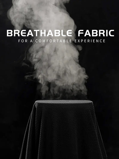 Round Neck T-Shirt 1 Piece Black Ultra-Light Men's Quick Drying Breathable Sweat-Absorbent Shirt Suitable for Fitness Gym and Ru