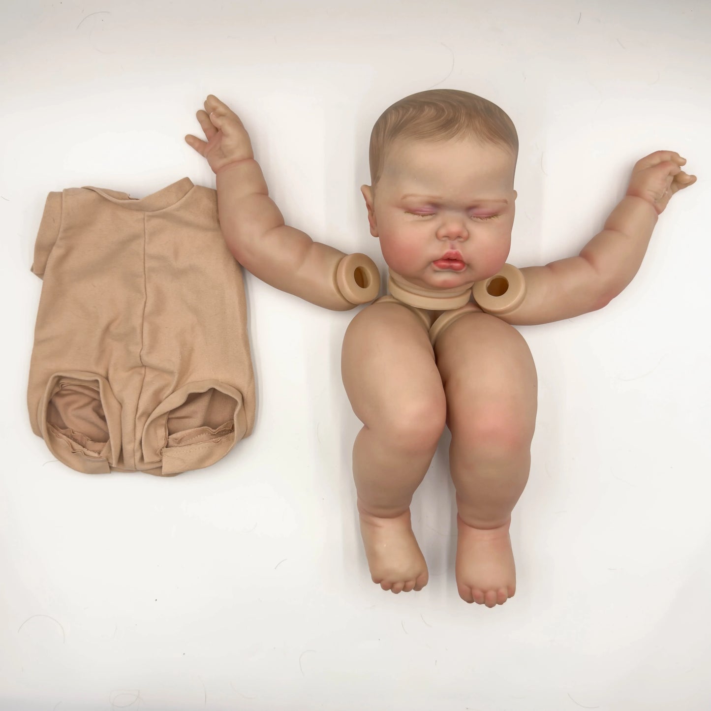 NPK 24-inch Finished Painted Doll Kit - Pickle Cute Pre-Painted Doll Parts Ideal Birthday & Christmas Gifts