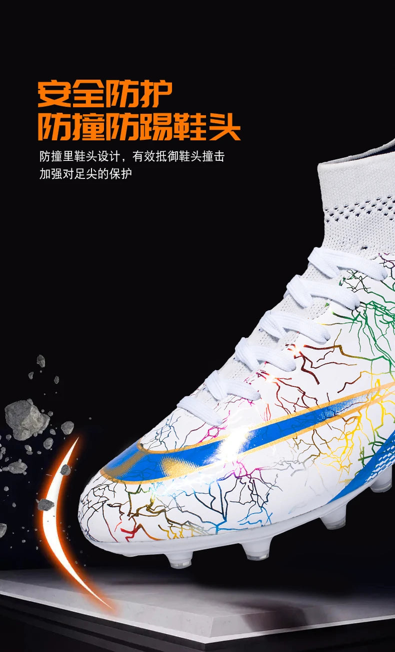 Football Boot Turf Training Futsal Hall Men Soccer Shoes