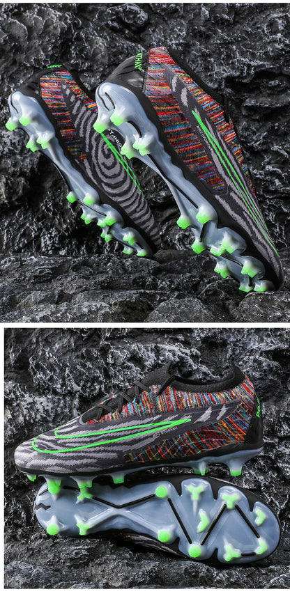 Soccer Shoes For Men Original Outdoor Sports Training Football Boots TF/FG Kids