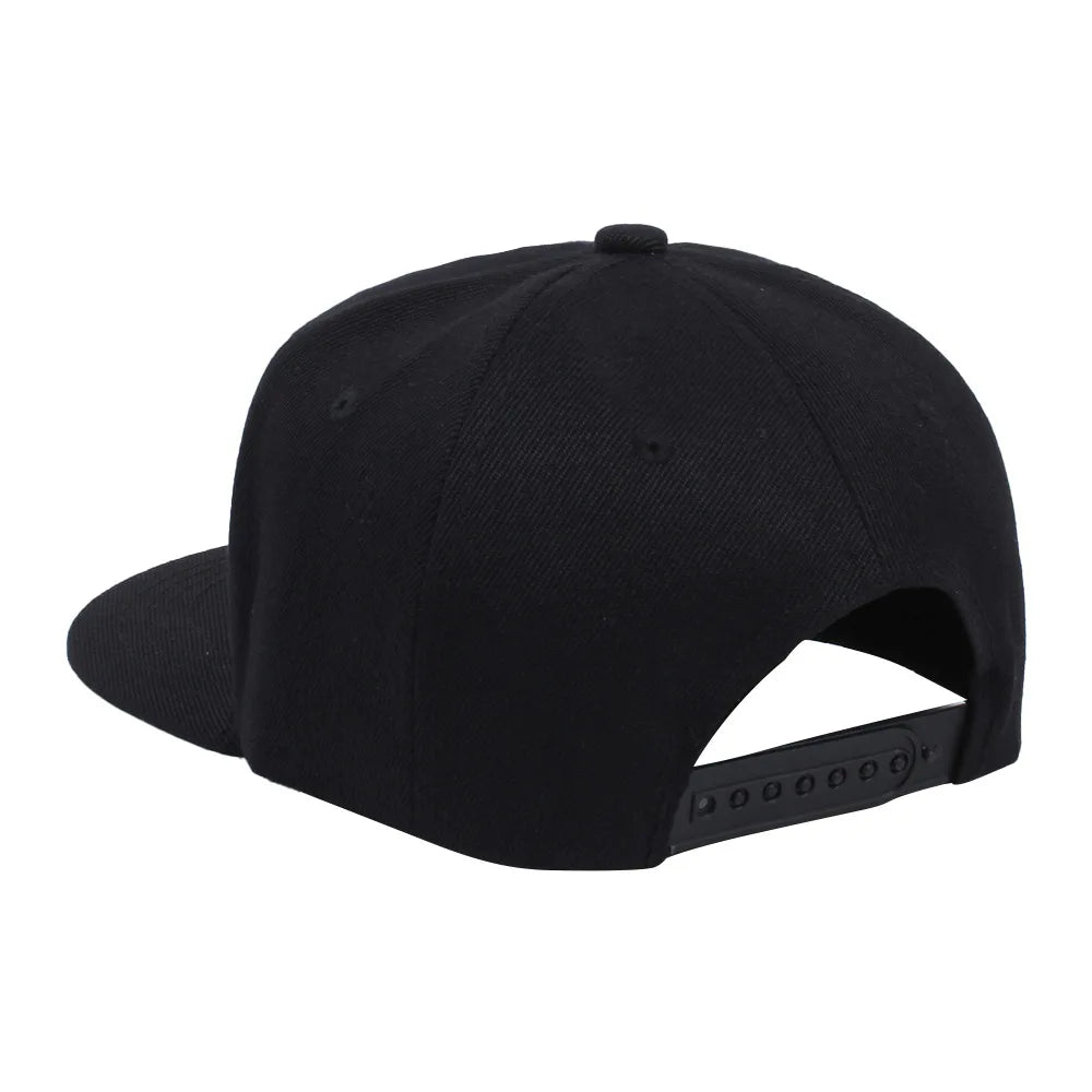 Unisex Cap Acrylic Plain Snapback Hat Adult Hip Hop Baseball Caps for Men