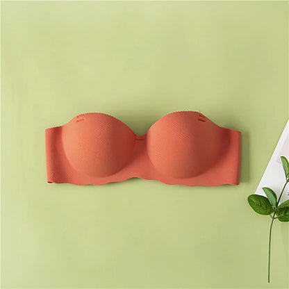 Comfortable Seamless Women Bra Breathable Solid Color Underwear Fashion