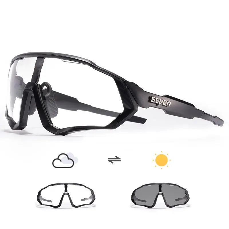 Sport Sunglasses Men: Road Bike Eyewear Protection Bicycle Goggles