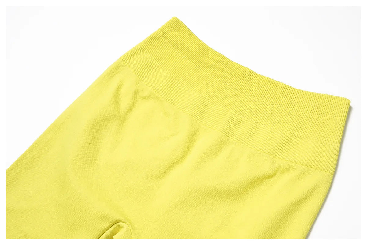 Seamless Flared Leggings Scrunch Sports Leggings Women Gym Yoga Flared Pants