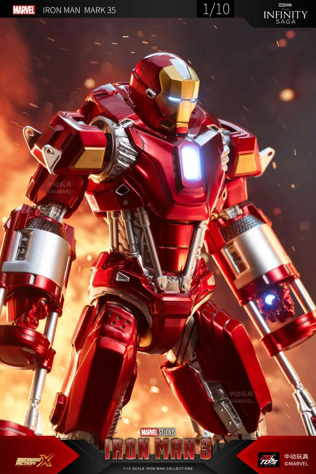 ZDTDS Original Iron Man MK37 Hammerhead MK12 MK38 Igor MK9 Iron Patriot War Machine legends Avengers Action Figure Collect Toy