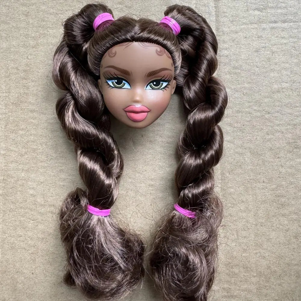 2001 Version Original Brazz Doll Multi-Joints Movable Vintage Rare Face Doll Heads Doll Shoes DIY Toys Accessories