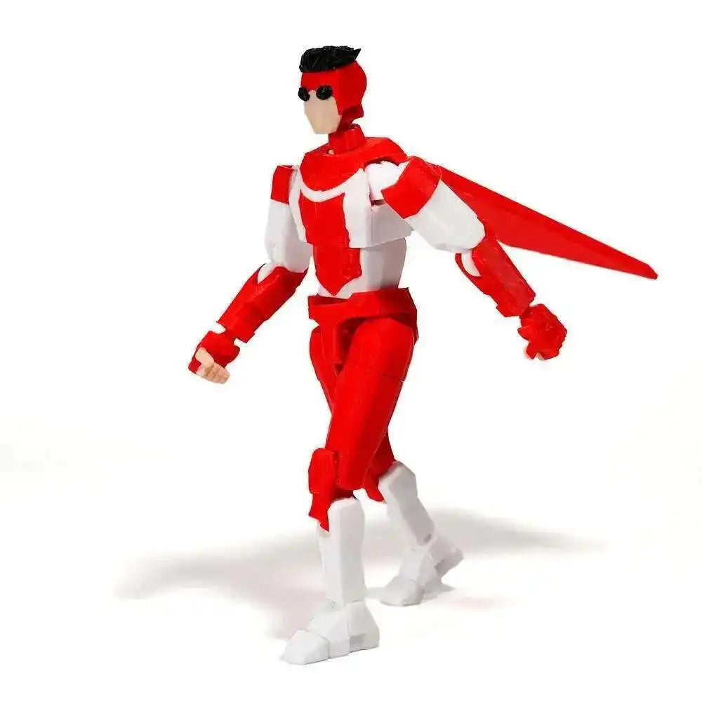 3D Printed Action Figures Invincible 3.0 Superheroes Anime Multi-Jointed Shapeshift Toys Mannequin Model Ornaments Kids Gifts