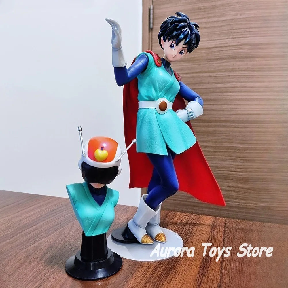 29-32cm Anime Dragon Ball Super Figure Videl Great Saiyaman Gohan Action Figures Pvc Desktop Ornamen Collection Model Toys Gifts