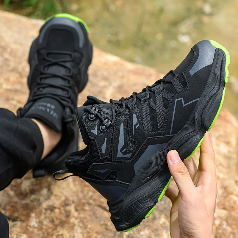 Safety Shoes New Men New Steel Toe Men's Work Shoes Puncture Proof Work Sneaker Male Protective Footwear Work Man Safety Boots