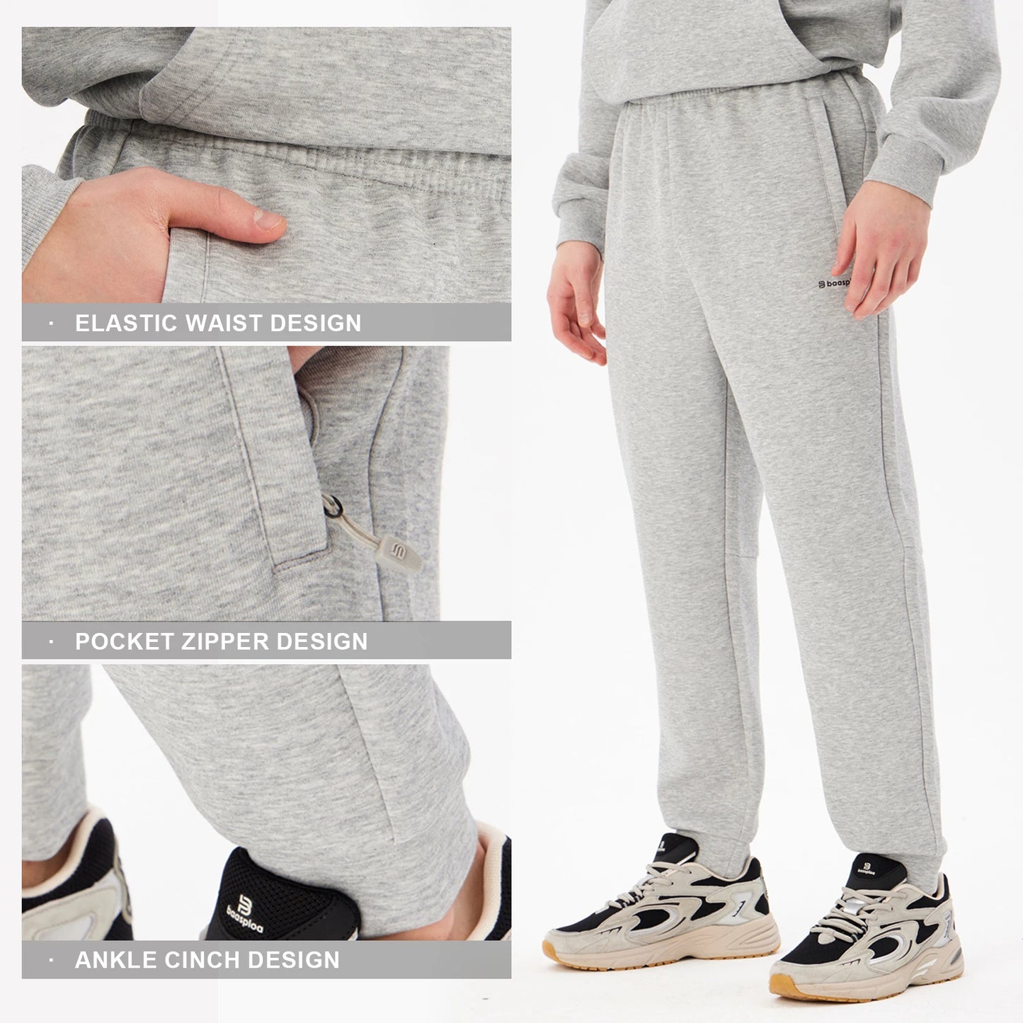 Men Breathable Sweatpants Casual Comfortable Soft Training Fitness Pants