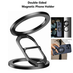 Double Sided Magnetic Phone Ring Holder Kickstand Magnet Grip for MagSafe