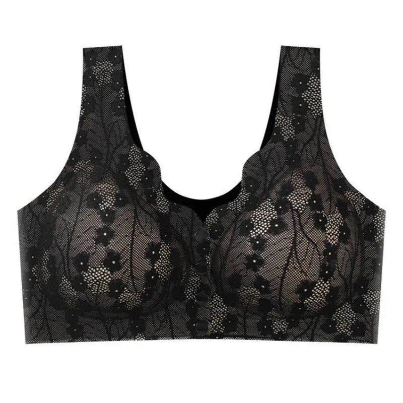 Wireless Brassiere Women Underwear Push Up Elderly Middle-Aged Bra Breathable Bras