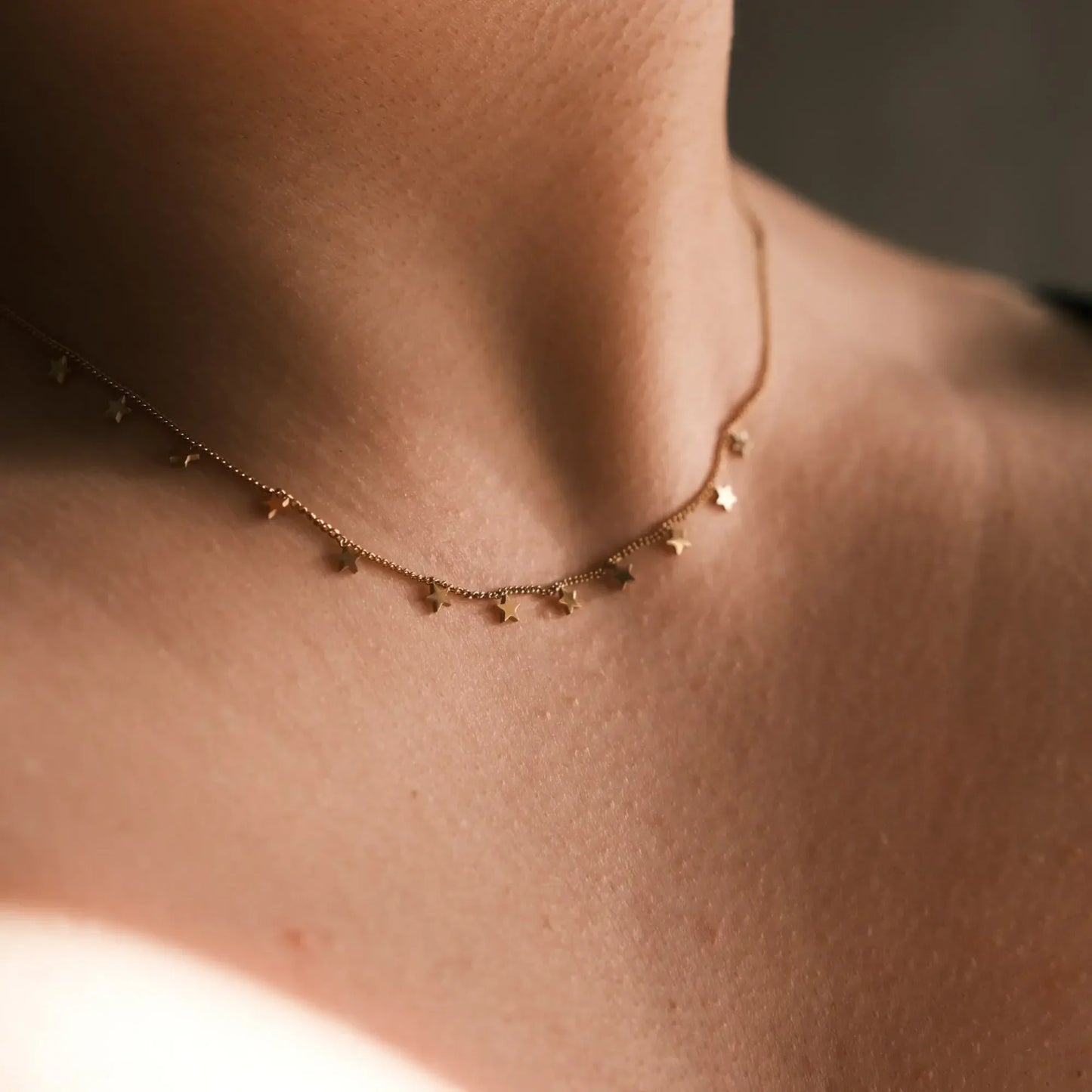 LUXUKISSKIDS Woman Collier бижутерия Golden Chains Necklaces Bohemia Star Heart Elegant Stainless Steel Jewelry Trendy