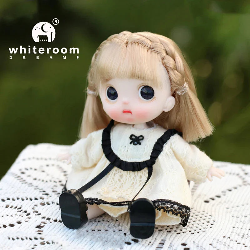 Mini Ob11 Bjd Doll Accessories Obitsu 11 Clothes Dolls For Girls Boy Toys Baby Kawaii Anime Toy Cute Items Miniature Costume