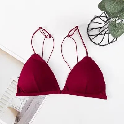 Women's Bra Tube Top Crop Top Female Seamless Back Outdoor Sports Underwear
