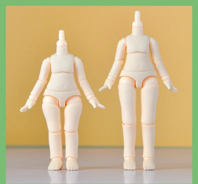 New YMY Body Joint Doll DIY Boy girl Body for obitsu 11, GSC Head, Ob11,1/12BJD Doll Accessories Toy Replacement Joint Hand