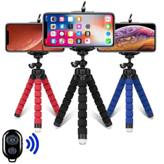 Tripods Tripod For Phone Mobile Camera Holder Clip Smartphone Monopod Tripe