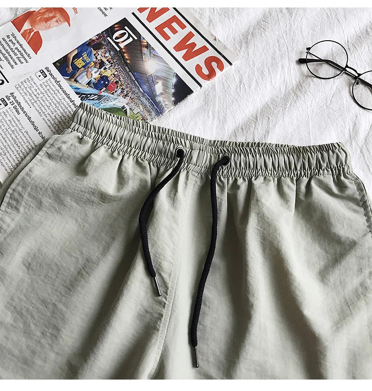 2026 Summer Men's Swimwear Swim Shorts Trunks Beach Board Shorts Swimming Pants Mens Running Sports Surffing Shorts Male M-5XL