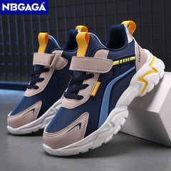 Sneaker Kids Boys Casual Shoes for 5-16Years Old Children Leather Non-Slip