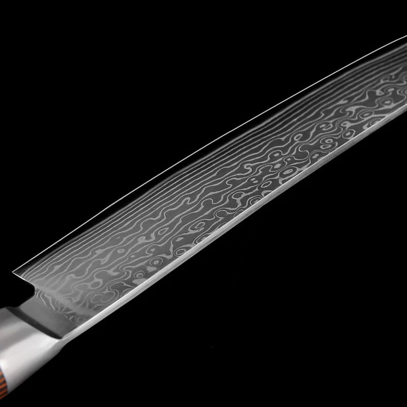 Damascus Steel Kitchen Knife Chef Knife Butcher Meat Cleaver Boning Barbecue