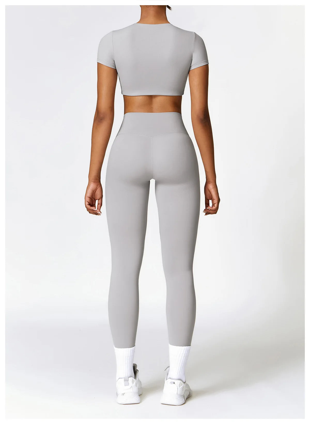 Women Sport Seamless Leggings High Waist Elastic Solid Yoga Leggings Gym Workout