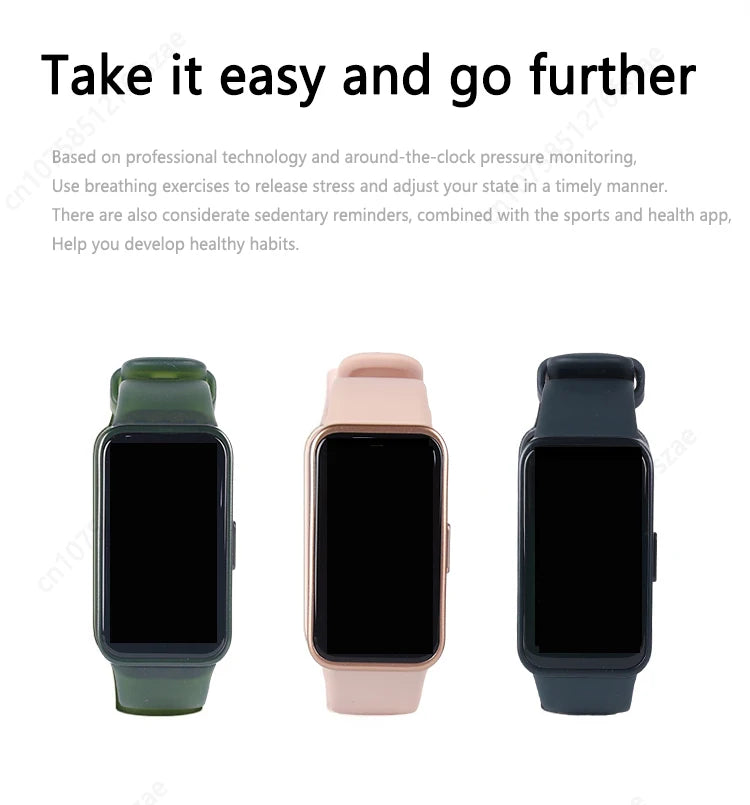 Original HUAWEI Band 8 Smart Band All-day Blood Oxygen 1.47'' AMOLED Screen Heart Rate Smartband 2 Weeks Battery Life