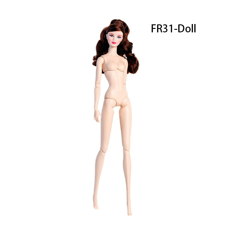 32cm European Supermodel Nude Doll Toy Original Unique Design Full Series Figure 1/6 Joint Multi Color Skin Exquisite Makeup Toy