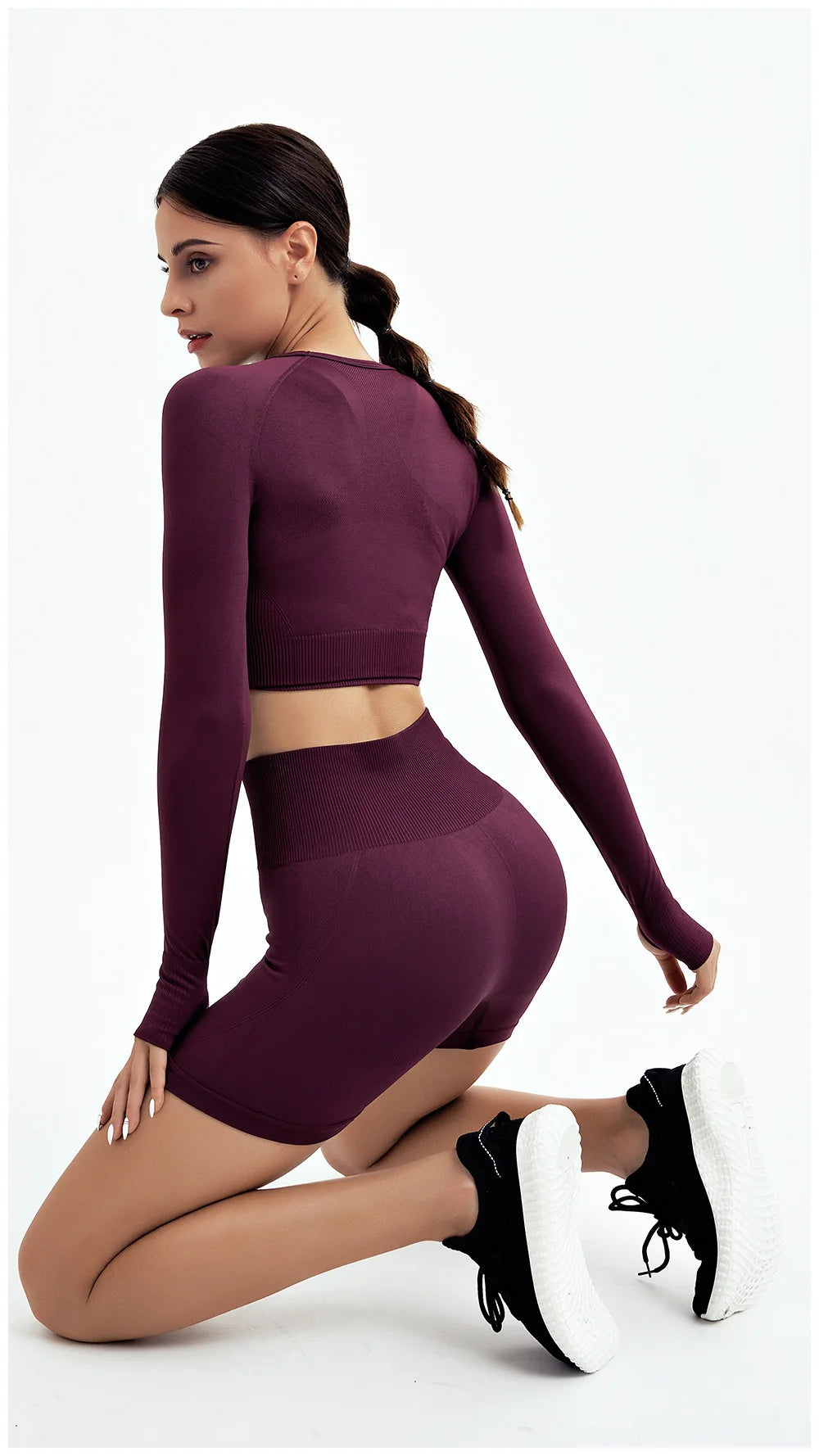Seamless Yoga Set Gym Clothes Sportswear Yoga Suits For Women