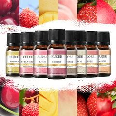 10ml Sweet Fruity Fragrance Oil For Diffuser DIY Soap Candle -Mango Strawberry Cherry Apple Litchi Pineapple Aroma Oils