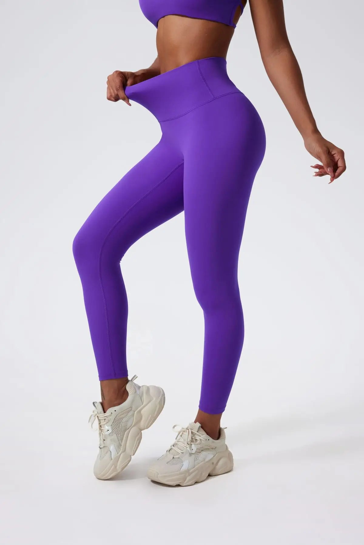 Super Soft Fabrics Yoga Pants High Waist Tights Women Push Up Sports Leggings