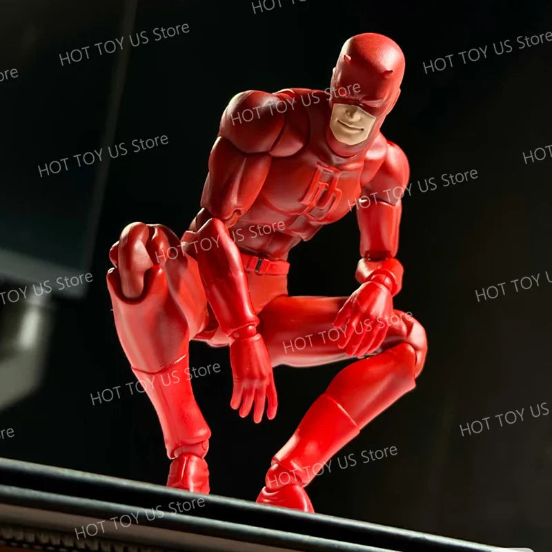 100% Original Ct Toys Daredevil Mafex 223 Comic Version Figure SHF Anime Action Figurine Statue Model Custom Gifts Kids Toys