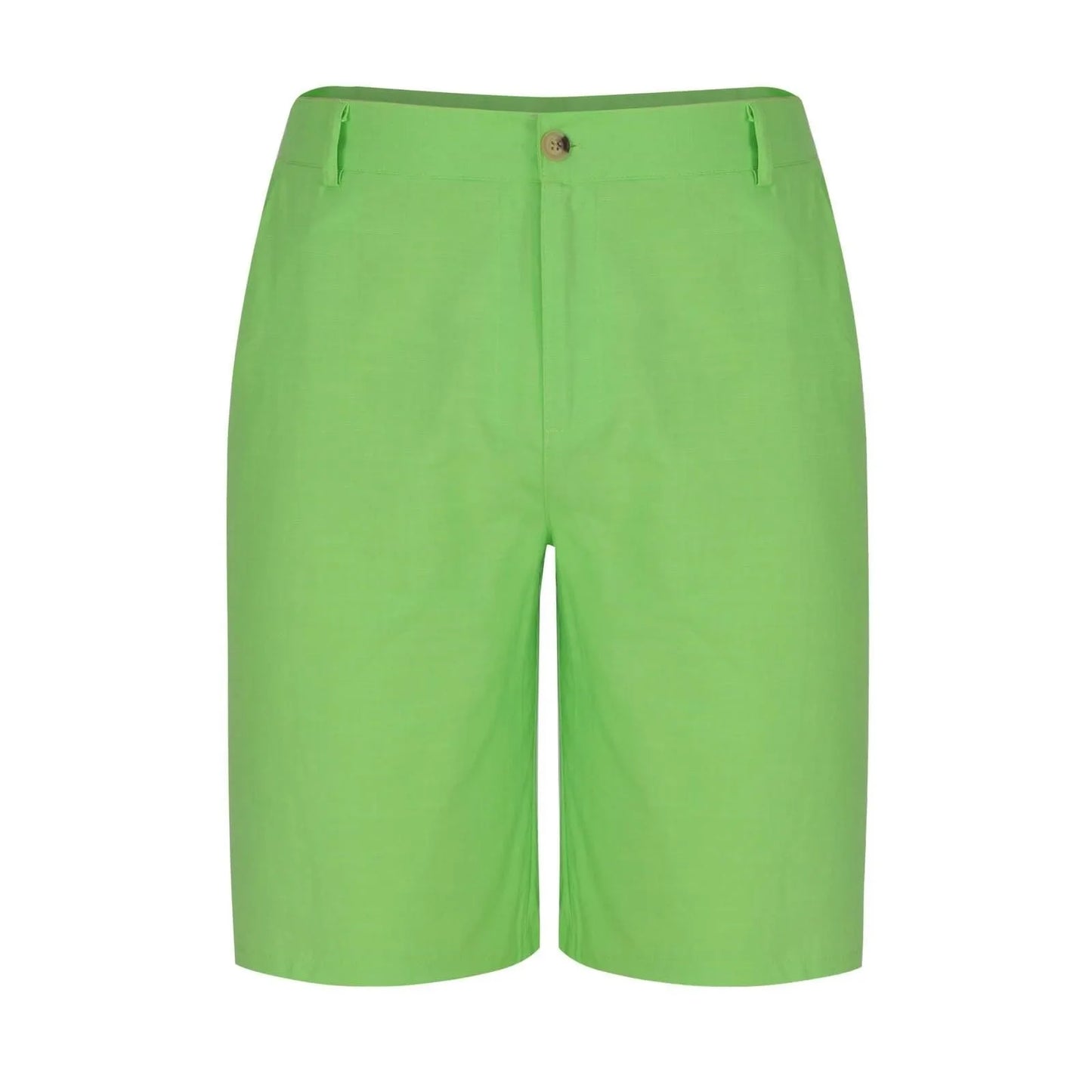 2025 Summer Cotton Linen Shorts for Men Solid Casual Button Pocket Beach Shorts Men's Comfortable Simple Vacation Leiture Pants