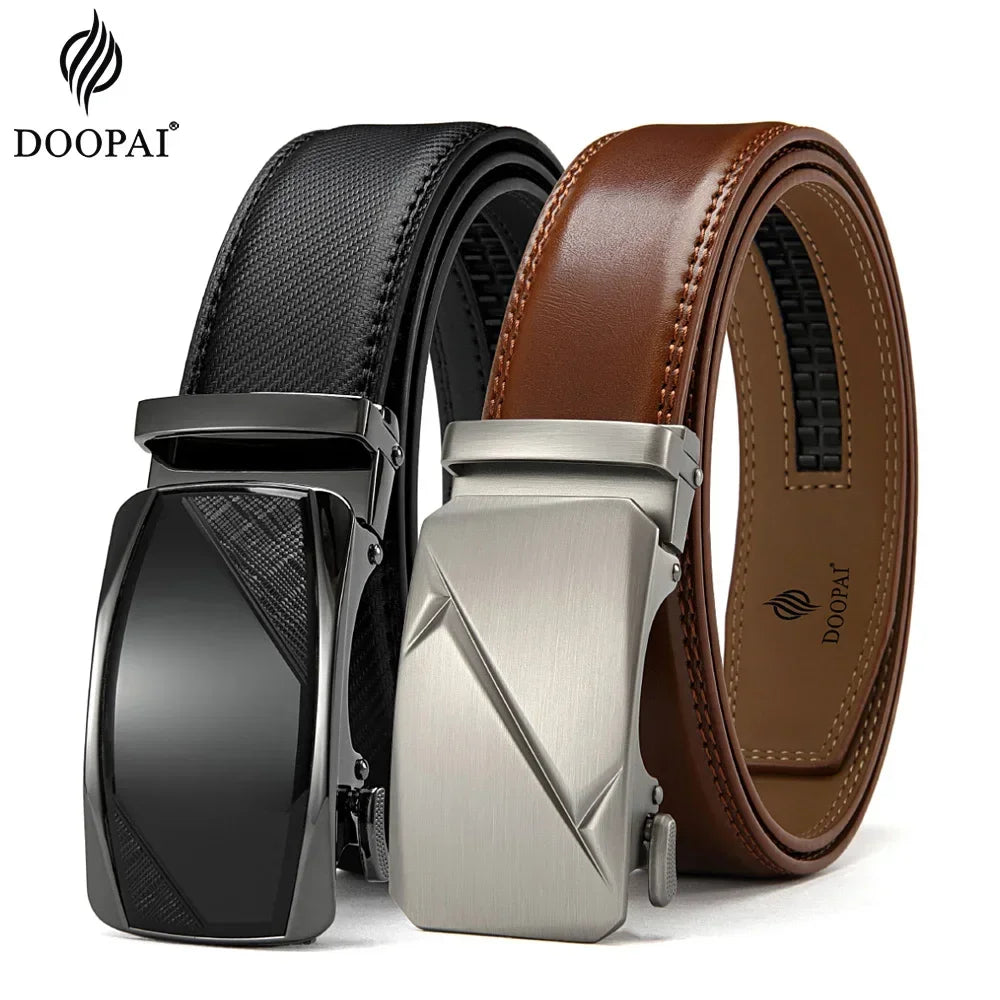 Men Belt Automatic Buckle Belt Fashion Alloy Belts Genune Leather Luxury Belts for Men Business Luxury Designer Clothes