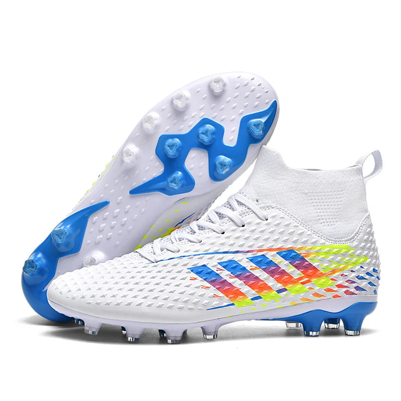 Men's Sneakers Soccer Shoes Football Boots Cleats Breathable Training Match