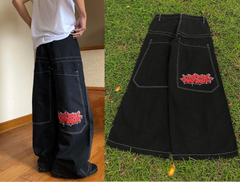 Y2k Baggy Jeans: Hip Hop Jeans | Streetwear Denim Pants