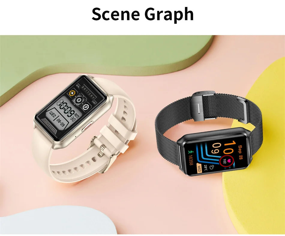 HD Bluetooth Call Smart Watch Men's Bracelet Fashion Women Smart Watch Android IOS