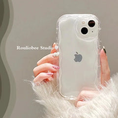 Phone Case For iPhone15 14 13 12Mini 11Pro Max Soft Silicone Protected Back Cover