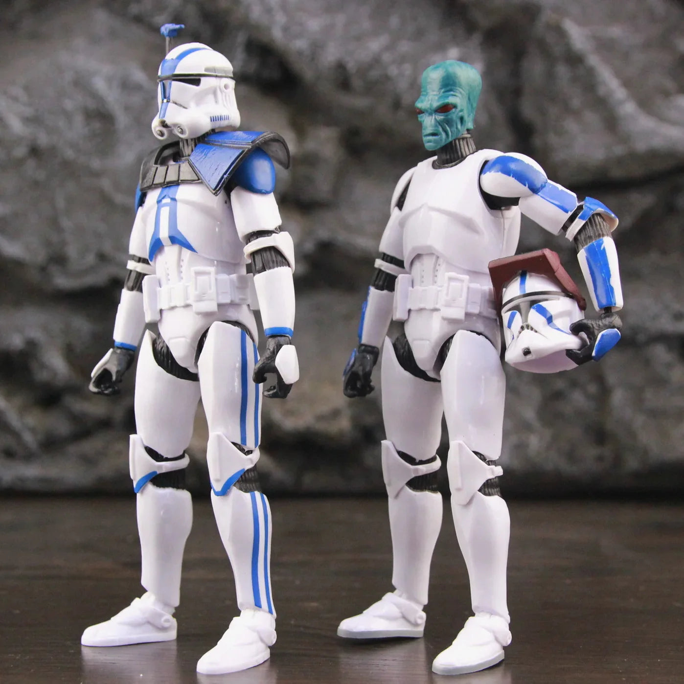 Star Wars 501st Legion ARF ARC Trooper Jesse Hardcase Commander Bane Denal Tup Dogma 6" Action Figure Phase 2 Rex Team Clone Toy