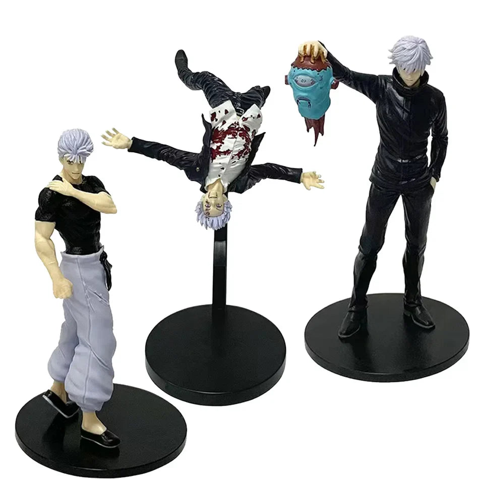 19cm Japanese Anime Jujutsu Kaisen Figure Gojo Satoru Action Figure PVC Model Toys Collectible Statue Standing Kids Gift