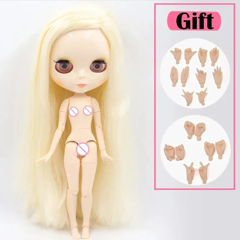 ICY DBS Blyth Doll White Skin Joint Body 1/6 BJD Special Price OB24 Toy Gift