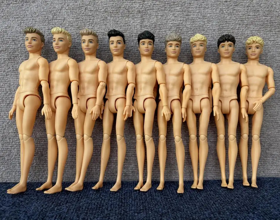 30cm Moveable Jointed Ken Dolls Boyfriend Male Prince Man Doll Figure Toy Doll Ken Body DIY Toys For Boys Girls Gifts