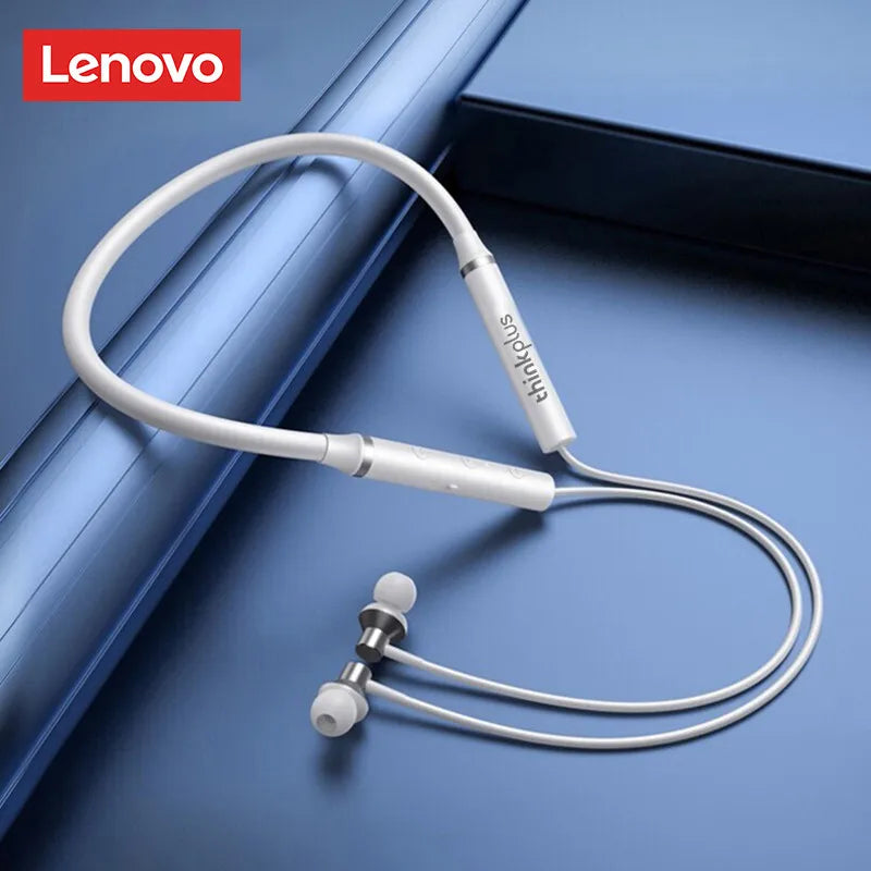 Origial Lenovo HE05X Bluetooth 5.0 Magnetic Absorption In-ear Design Earphones Skin-touching Headset HiFi Sound Headphones
